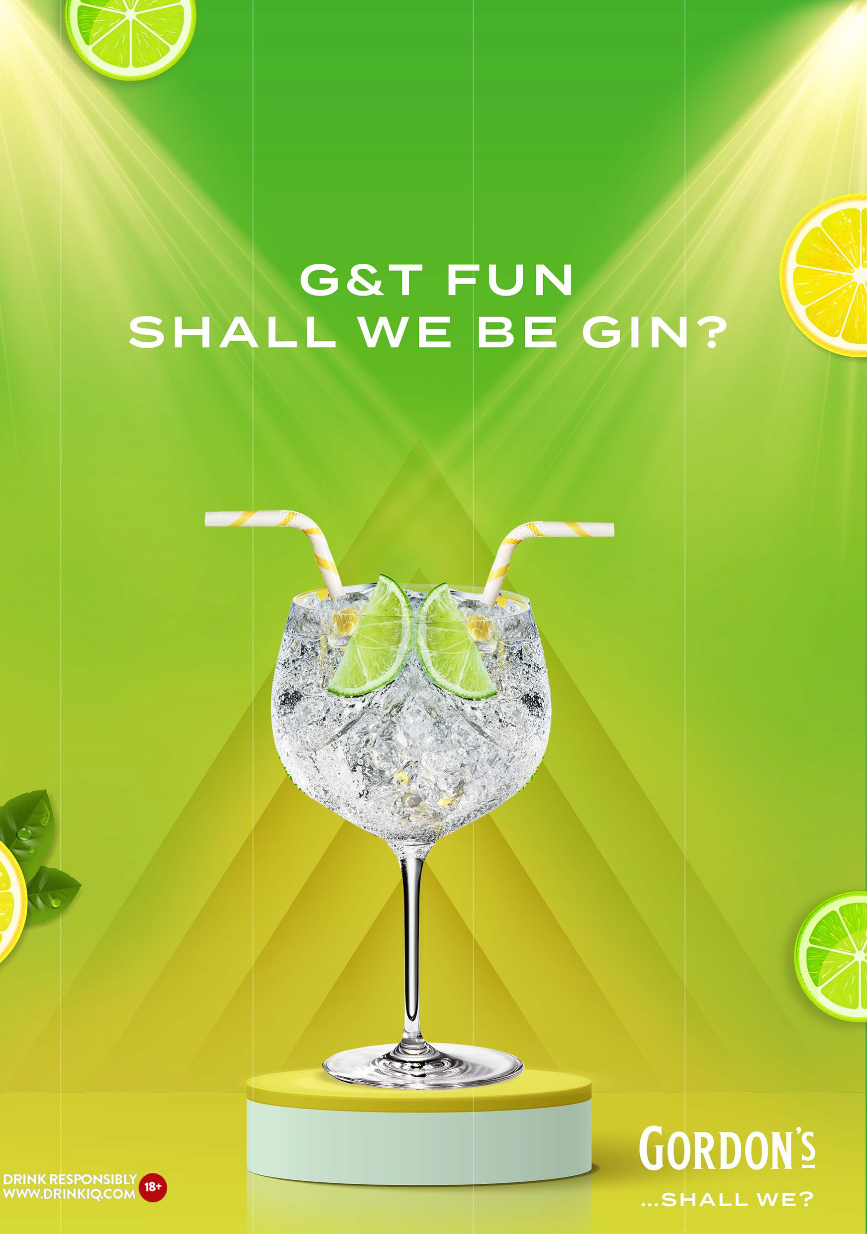 Gordon's Gin — G&T Fun Shall We Be Gin